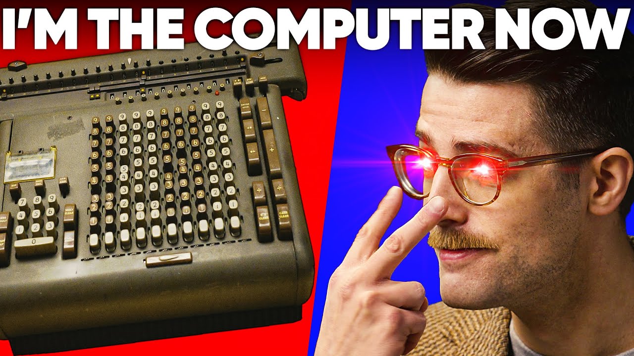 I Am The Computer Now - Friden STW10 Mechanical Calculator