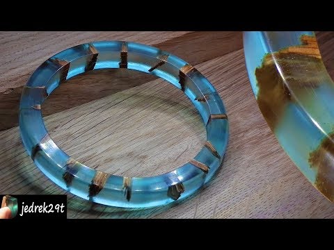 How to make a BRACELET. Resin and Wood. DIY.