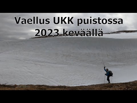Viikon vaellus yksin Lapissa alkukesällä 2023
