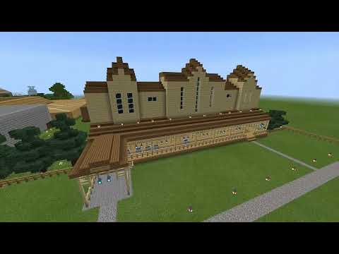 MINECRAFT GHOST TRAIN - Knoebels haunted mansion