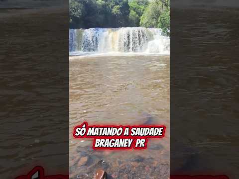 #pescaria #cachoeira de BRAGANEY PR🎣