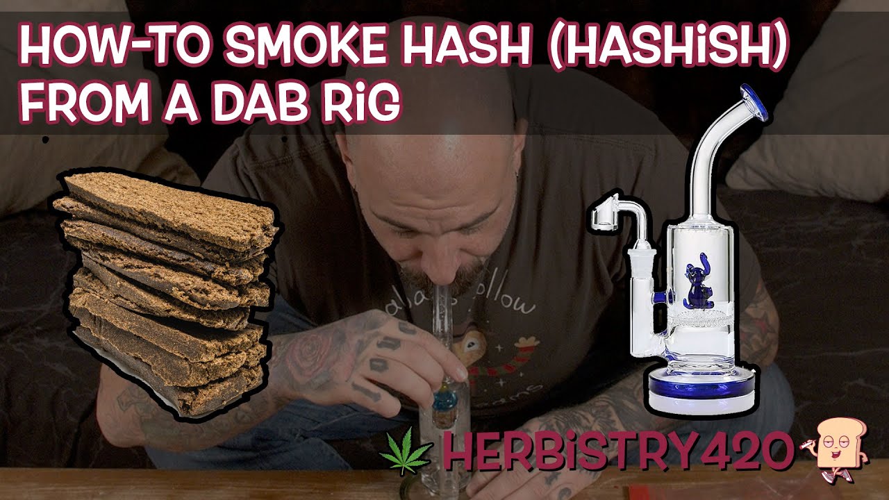 How to Smoke Hash From a Dab Rig: 4-Step Method