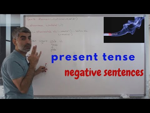 learn turkish present tense -Turkish Lessons 52- түрік тілі -түрік тілі грамматикасы