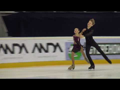 2017 Santa Claus Cup :Sofia KACHUSHKINA-Egor GONCHAROV(RUS)-ID ADVANCED NOVICE ROCKER FOXT.