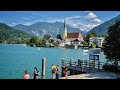 Walking Around Germany's Most Expensive And Beautiful Place | Tegernsee Germany 4k