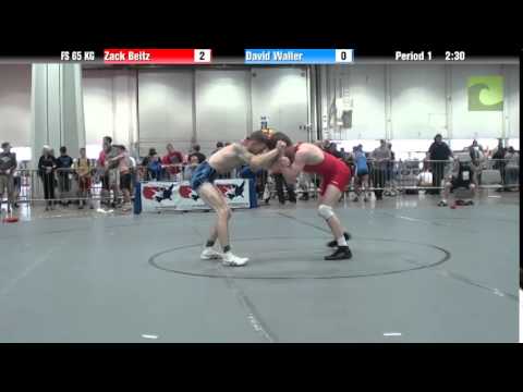 Mens FS FS 65 KG - Zack Beitz vs. David Waller
