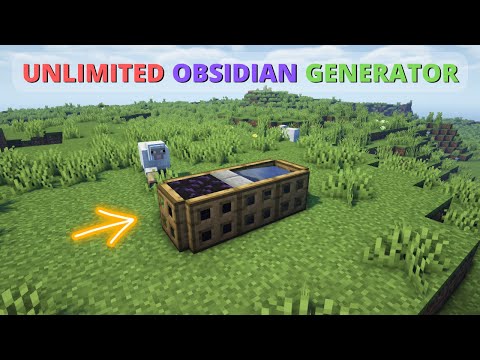 UNLIMITED OBSIDIAN GENERATOR FOR MINECRAFT 1.19 (Bedrock, Java, PS, Xbox, Nintendo) Working 2022