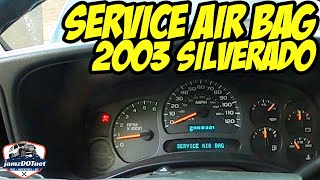 Service Airbag Light - 2003 Silverado air bag impact sensor replacement | Airbag sensor replacement