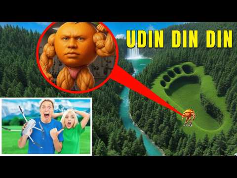 MY DRONE CAUGHT UDIN DIN DIN & BALLERINA CAPPUCCINA In Real Life!