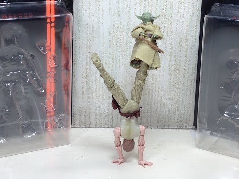 Yoda & Luke Skywalker Dagobah Training Star Wars Black Series 3 75 inch Review