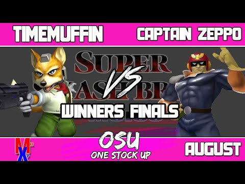 OSU 8/15 - OSU | TimeMuffinPhD (Fox) vs Captain Zeppo (Falcon) - Melee Winners Finals