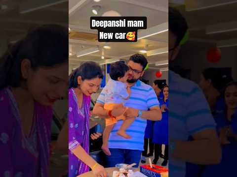 deepanshi mam new car kumar gaurav sir #new #car #viral #shorts #youtube #utkarsh