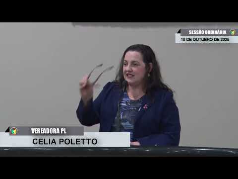 CMBTE - USO DE TRIBUNA PELA VEREADORA CELIA POLETTO - PL