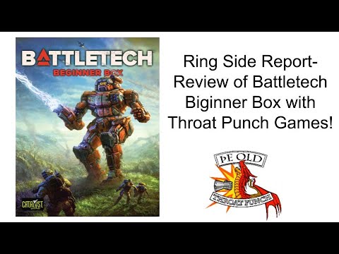Ring Side Report-Board Game Review of BattleTech: Beginner Box