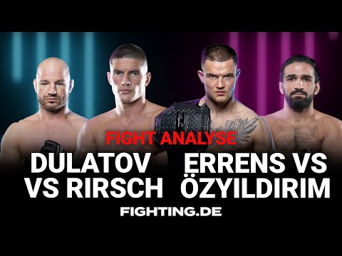NFC 8: Dulatov vs Rirsch | Errens vs Özyildirim | Fight Analyse - FIGHTING