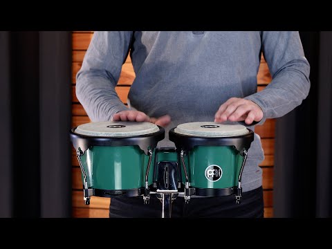 MEINL Percussion Journey Series Bongo, Forest Green HB50FG