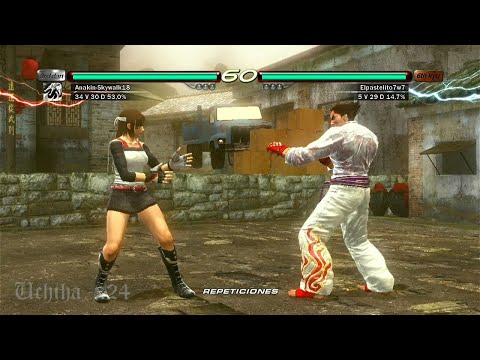 132_1 Asuka Kazama ( Uchiha x24 ) VS (Elpastelito7w7) Kazuya - Tekken 6 ( Uchiha x24 ) Online #15