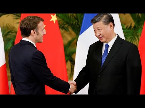 ماكرون في الصين لإعادة توازن المبادلات التجارية والاستثمارات بين بكين والاتحاد الأوروبي • فرانس 24