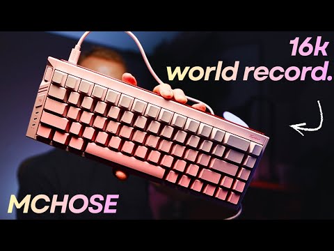 Unboxing the WORLD'S FASTEST Keyboard ⚡ MCHOSE Ace 68 Turbo (16K Polling)
