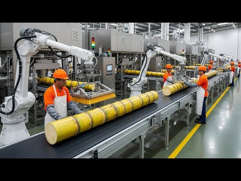 Inside Modern Sugarcane Processing Plant: From Fresh Cane Harvest to Refined Sugar (Full Process)
