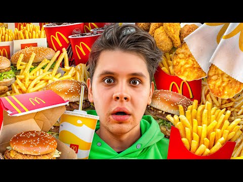 7 DAYS of eating only at McDonald's!🍔huge MISTAKE!