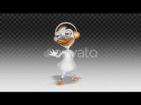 3D Duck - Greasy Dance | Motion Graphics - Envato elements