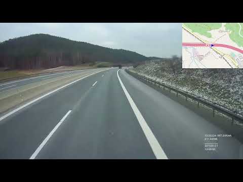 Germany. Motorway A70, Neudrossenfeld — Himmelkron, 2019, 1x