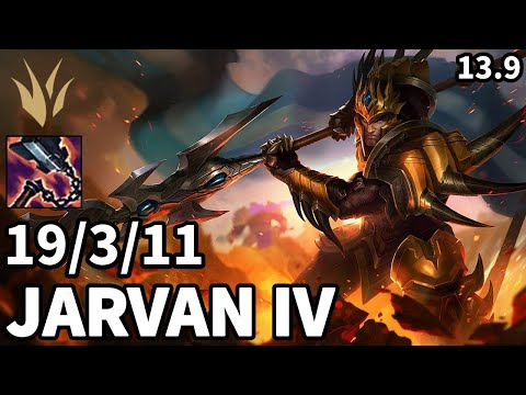 Jarvan IV Jungle vs Kha'Zix - EUW Master | Patch 13.9