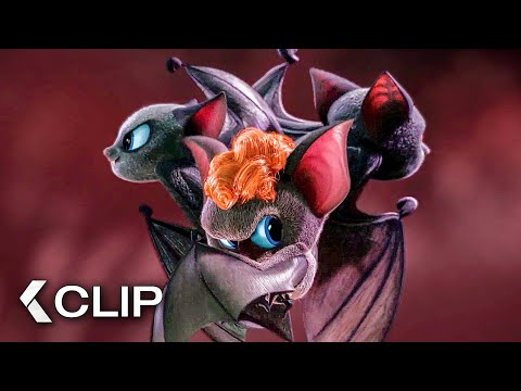 FIGHTING Giant Bat Cronies - HOTEL TRANSYLVANIA 2 Clip | Adam Sandler