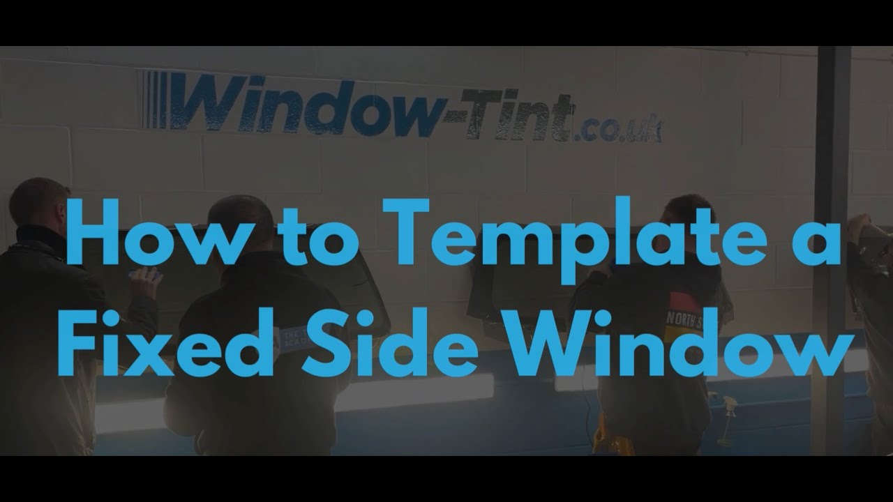 How to cut/template a fixed window