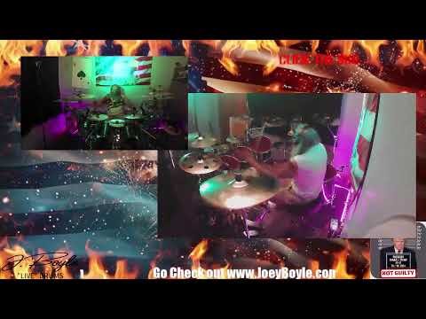 SOLO "LIVE" European Metal Progressive Double Bass Drums BY J.BOYLE On Drums #Latest