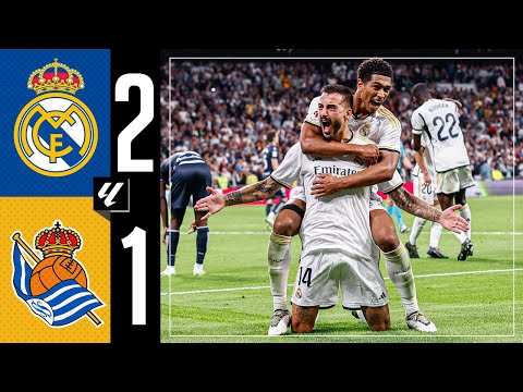 FC Real Madrid 2-1 Real Sociedad San Sebastian