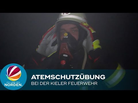 Atemschutzübung bei der Kieler Feuerwehr: Unser Reporter macht das harte Training mit