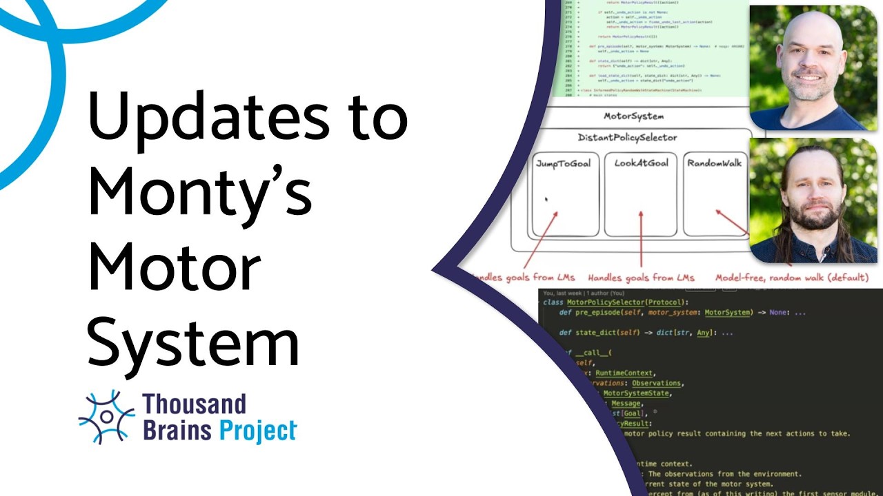 2026/05 - Updates to Monty's Motor System
