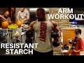 RESISTANT STARCH AND RICE | ARM WORKOUT | HALLOWEEN FUN