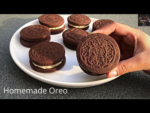Homemade Oreo Cookie | how to make Oreo chocolate Cookie | Oreo cookie recipe