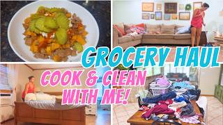 $200 Sams Club Grocery Haul For My Family of 6! Healthy Meal Prep | Cleaning Motivation For Moms
