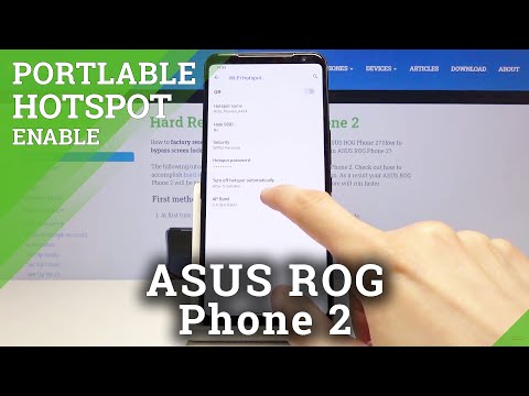 How to Use Portable Hotspot in ASUS ROG Phone 2 – Share Wi-Fi