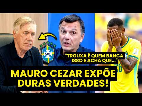 “PRO ANCELOTTI, É MUITO CÔMODO! TROUXA É QUEM FICA BANCANDO ISSO e…” MAURO CEZAR FALA da SELEÇÃO!