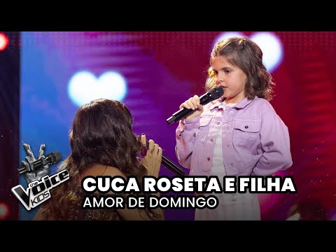 Cuca Roseta e Filha Benedita - "Amor de Domingo" | Provas Cegas | The Voice Kids Portugal 2025