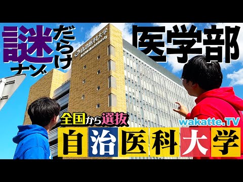 放射線技術学科 【全国から天才集結！】学費ゼロ＆寮費1万円！僻地に9年勤務の真相とは...！ 医学部キャンパス調査in自治医科大学【wakatte TV】#1328