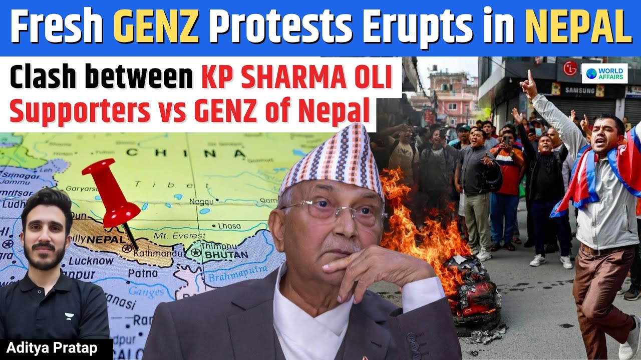 Nepal Crisis Deepens: Gen Z Uprising Sparks New Clashes & Curfew