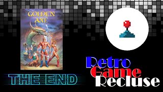 Golden Axe (1989) Sega arcade ending [Retro Gaming]