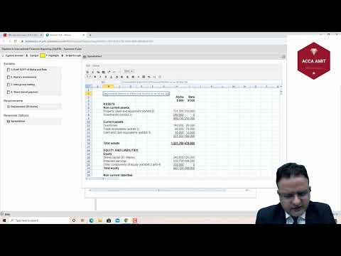 DipIFR CBE new ACCA Exam pattern Full Consolidation question solved