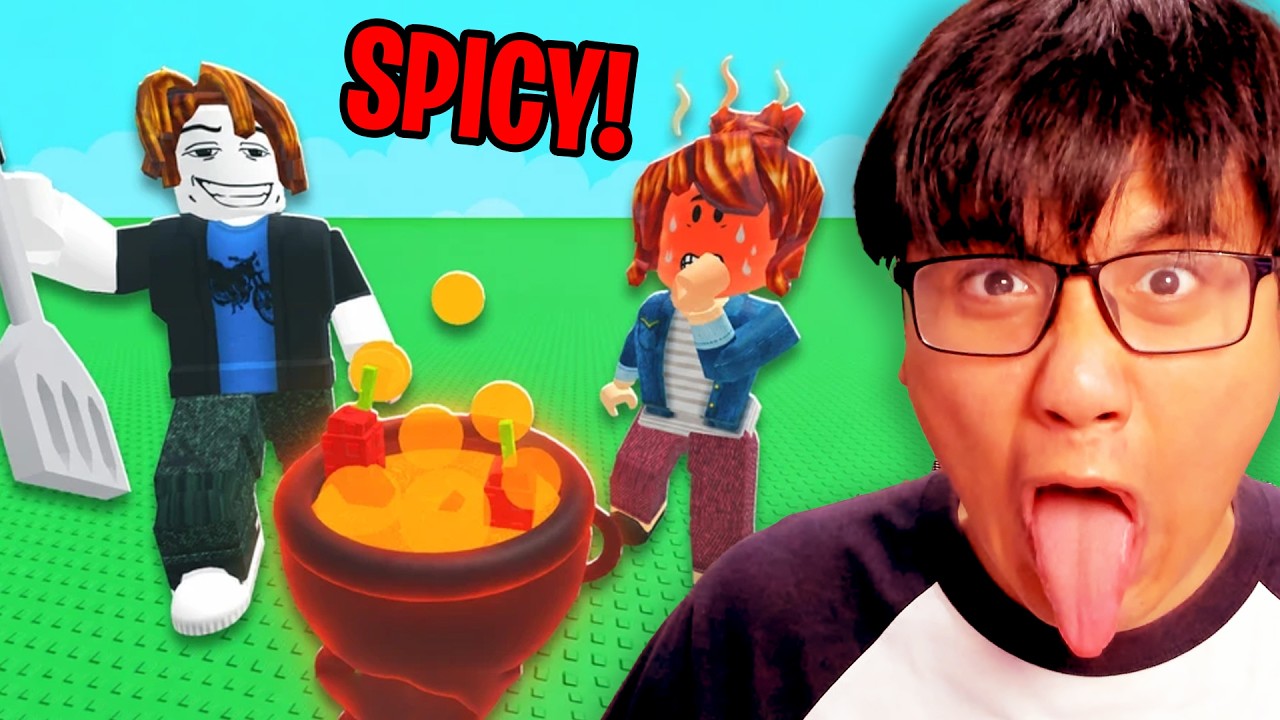 AKU MEMBUAT SAUS SAMBAL TERPEDAS DI ROBLOX...