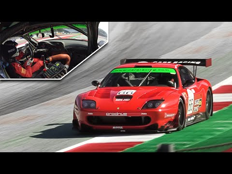 Ferrari 550 GTS Maranello Prodrive: OnBoard & V12 Sound at Red Bull Ring!