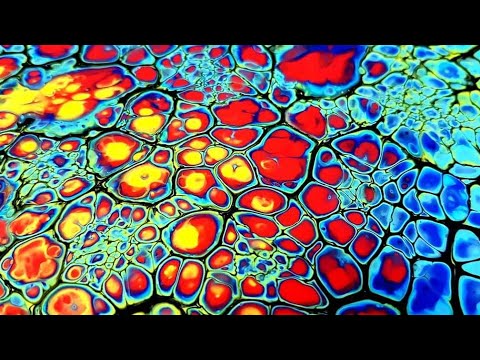#67| SWIPE Technique!🤩 HOW TO Create CELLS! Fluid Art For Beginners