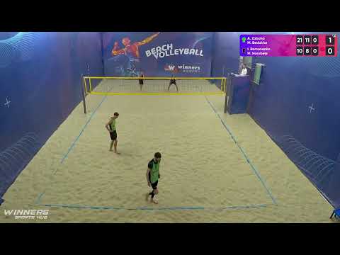 14:00 A.Zabuha / M.Bedukha - I.Romanenko / M.Horobets | Winners Beach Volleyball