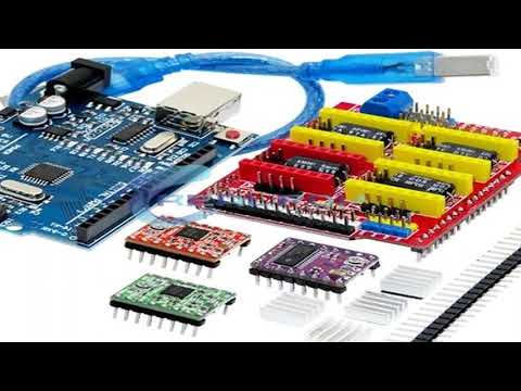 CNC Shield V3 Engraving Machine 3D Printer + 4pcs DRV8825 Or A4988 Driver Expansion Board For Arduin