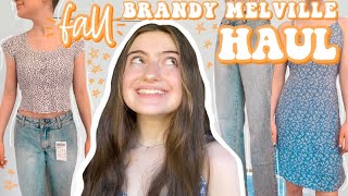 Brandy Melville FALL Try-On Clothing Haul!! 🍂